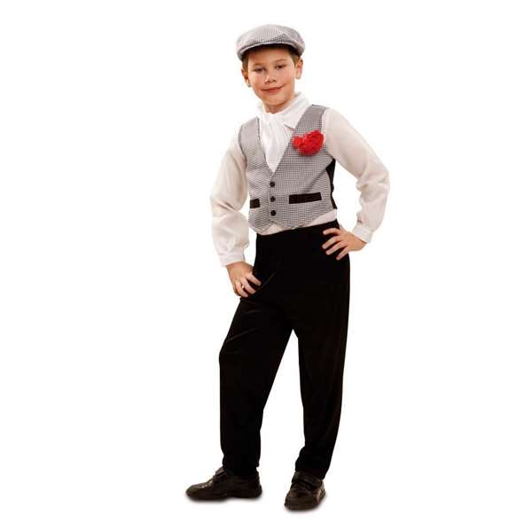 My Other Me - Déguisement Madrilène Taille 10-12 Ans, Thème Espagnol, Couleur Gris, 100% Polyester
