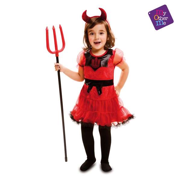 My Other Me Déguisement Diablesse Doux Rouge (1-2 ans) ou Taille 12-24 mois