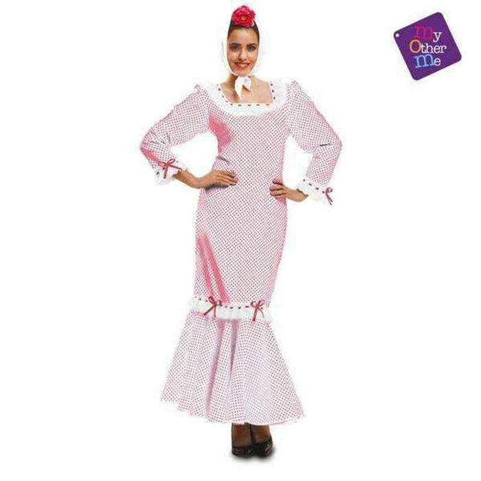 My Other Me Déguisement Madrileña Blanc Femme Taille S