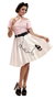My Other Me Déguisement Pink Lady Rose Taille S