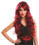 My Other Me Peluca disco fashion 190 g - Perruque Bordeaux, taille M, polyester