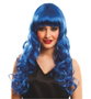 My Other Me Peluca Katy - Perruque Bleue pour Enfant - 160 g - Âge Recommandé 3 Ans et Plus