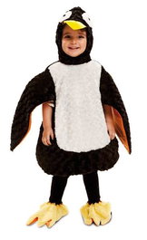 My Other Me - Costume de pingouin en peluche pour enfant 5-6 ans - Taille 4-6 ans - 100% Polyester