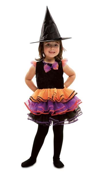 My Other Me Déguisement de Sorcière Fantasy pour Enfant - Taille 4-6 Ans - Âge Recommandé 3-6 Ans - Contient Robe et Chapeau - Multilingue