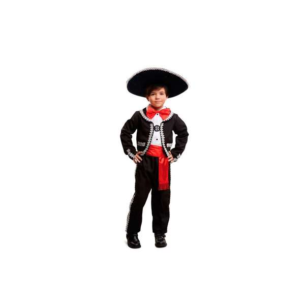 My Other Me Déguisement Mexicano Taille 10-12 Ans - Costume avec Veste, Pantalon, Ceinturon et Papillon My Other Me Déguisement Mexicano Taille 10-12 Ans - Costume avec Veste, Pantalon, Ceinturon et Papillon