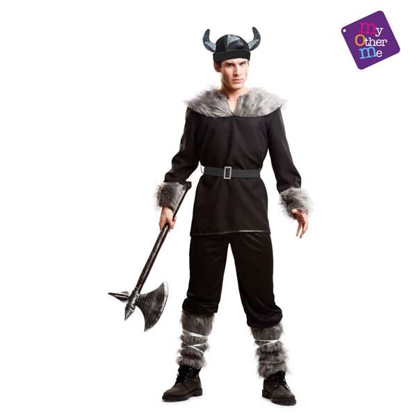 My Other Me Déguisement Viking Noir Multicouleur M/L