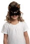 My Other Me Antifaz de gato avec paillettes, masque de chat, taille unique, adulte
