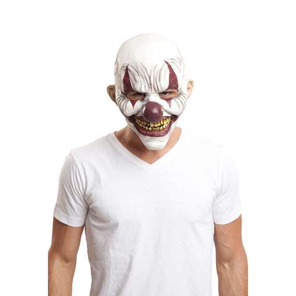 My Other Me Masque de clown en latex - Taille unique