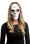 My Other Me Masque latex Dia de los Muertos Taille unique 1/2 Face