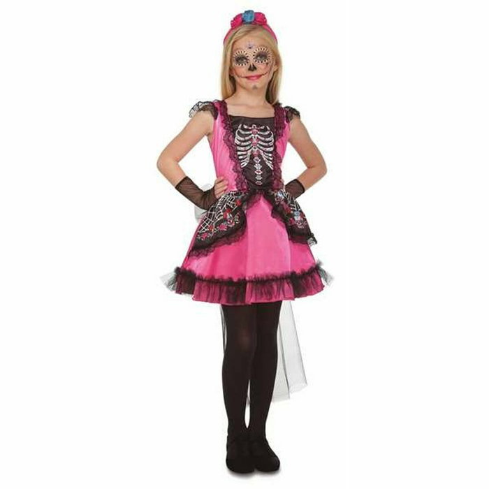My Other Me Déguisement Damisela Esqueleto Rose et Noir (7-9 ans) inevitable