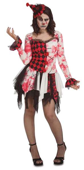 My Other Me Déguisement Clown Diabolique Taille M-L - Costume Halloween et Fête