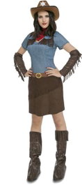My Other Me Déguisement Cowgirl Taille M-L