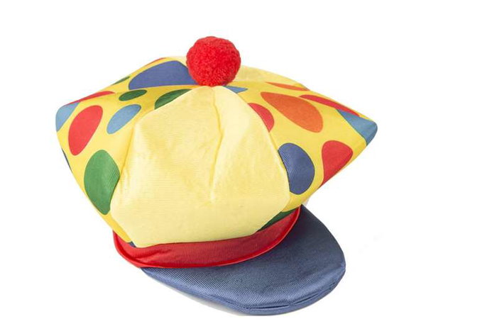 My Other Me Gorro Payaso - Bonnet de Clown 59 cm, Jouet Multicolor pour Enfants à partir de 3 ans (6 Langues)