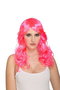 My Other Me - Perruque Bouclée Rose 165 g - Déguisement Accessoire