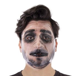 My Other Me Masque en PVC transparent multicolore
