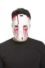 My Other Me 1/2 Psycho Masque PVC pour Adulte, Taille Unique, Multicolore
