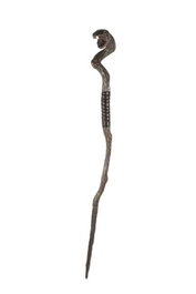 My Other Me Bastón cobra 150 cm - Bâton de marche Cobra ajustable en bois de 150 cm pour randonnée
