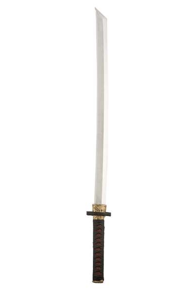 My Other Me Katana Foam - Épée d'entraînement en mousse de 91 cm - Version multilingue (espagnol, anglais, français, italien, portugais, allemand) - Noir
