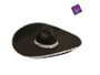My Other Me - Chapeau mexicain traditionnel, diamètre 57 cm, multicolore