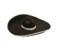 My Other Me - Chapeau mexicain traditionnel, diamètre 57 cm, multicolore