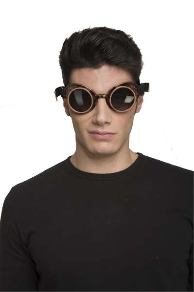 My Other Me - Lunettes steampunk - Noir - Taille unique