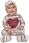 My Other Me Déguisement Bébé Momie - Pyjama Une-Pièce et Bonnet - Taille 7 à 12 Mois (7-12 Mois)