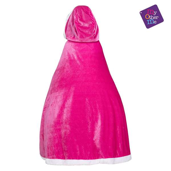 My Other Me - Costume cape rose avec étoffe scintillante - Taille unique pour enfant - 100% polyester