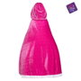 My Other Me - Costume cape rose avec étoffe scintillante - Taille unique pour enfant - 100% polyester