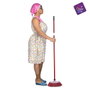 My Other Me Déguisement Florinda La Del 2º / Conchita Taille M/L