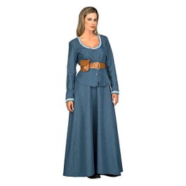 My Other Me Déguisement Western Girl Bleu M/L