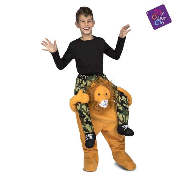 My Other Me Déguisement Lion pour Enfants Ride-On Marron My Other Me Déguisement Lion pour Enfants Ride-On Marron