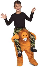 My Other Me Déguisement Lion sur les épaules pour enfant, Taille unique