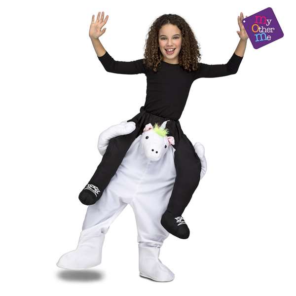 My Other Me Costume d'enfant licorne avec capuchon à cornes - Taille 10-12 ans (Pantalon avec personnage) My Other Me Costume d'enfant licorne avec capuchon à cornes - Taille 10-12 ans (Pantalon avec personnage)