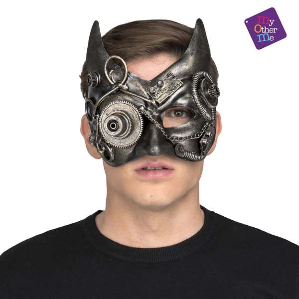My Other Me - Masque Steampunk - Multicolor - Taille Unique - Pour adulte - Langues: espagnol, anglais, français, italien, portugais, allemand