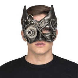 My Other Me - Masque Steampunk - Multicolor - Taille Unique - Pour adulte - Langues: espagnol, anglais, français, italien, portugais, allemand