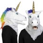 My Other Me Masque Unicorn Licorne avec Mâchoire Mobile - Taille Unique - Multicolor