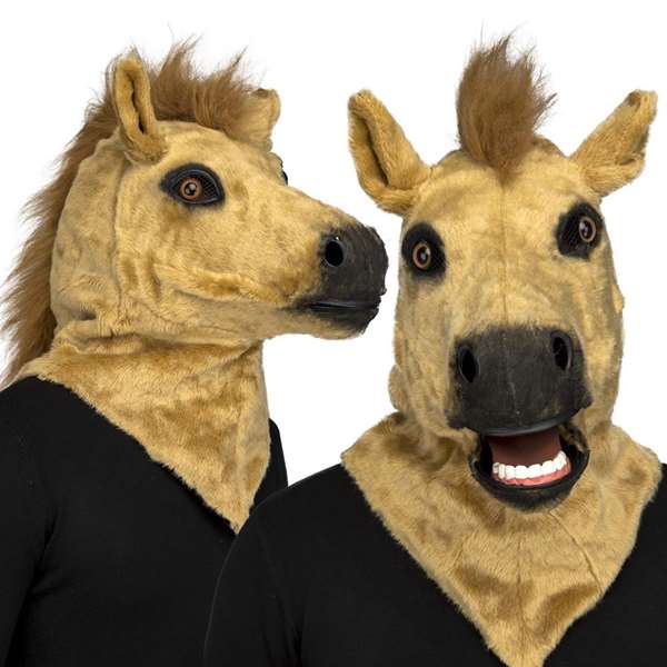 My Other Me Masque Cheval Mâchoire articulée Adultes