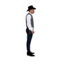 My Other Me Déguisement Cowboy Gilet Gris Taille M