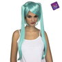 My Other Me - Perruque longue bleu manga 155 g