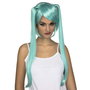 My Other Me - Perruque longue bleu manga 155 g