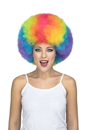 My Other Me Peluca Jumbo Multicolor Perruque grande multicolore 200 g - Produit multilingue (espagnol, anglais, français, italien, portugais, allemand)