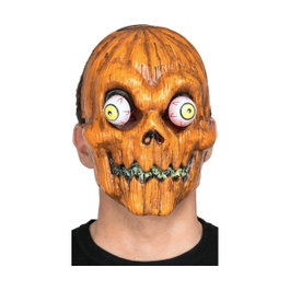 My Other Me Masque Citrouille 1/2 en PVC Multicolore
