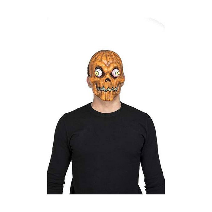 My Other Me Masque Citrouille 1/2 en PVC Multicolore