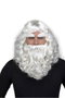 My Other Me - Peluche Père Noël avec barbe et sourcils, 202 g, taille M, blanc, multilingue (ES, EN, FR, IT, PT, DE)