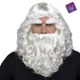 My Other Me - Peluche Père Noël avec barbe et sourcils, 202 g, taille M, blanc, multilingue (ES, EN, FR, IT, PT, DE)