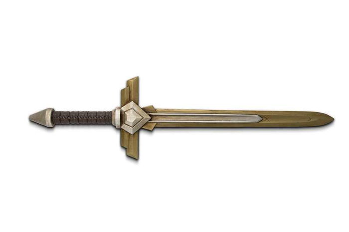 My Other Me Espada Medieval Protección Madera 61 cm - Épée médiévale en bois de protection 61 cm - Multicolor