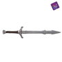My Other Me - Espada medieval 61 cm - Épée de collection en acier - Multilingue (FR, ES, EN, IT, PT, DE)