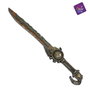 My Other Me - Espada Steampunk Foam 83 x 13 cm - Épée de Cosplay en Mousse - Produit Multilingue (Espagnol, Anglais, Français, Italien, Portugais, Allemand)