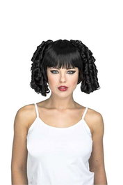 My Other Me - Peluca Menina - Perruque femme couleur brune avec multicolores