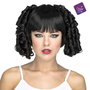 My Other Me - Peluca Menina - Perruque femme couleur brune avec multicolores